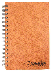 Foil Stamped Notebook Basketball Leatherette