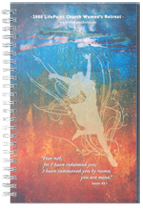 Clear Poly Cover with Full Color Insert Sheet Notebook