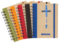 Custom Spiral Notebooks with Pens