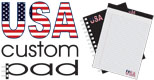 USA Custom Pad - Spiral Notebook