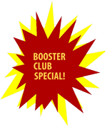 red and yellow booster club special starburst